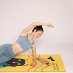 SLAYY SCREAMASANA – Limited-Edition Suede Art Mat