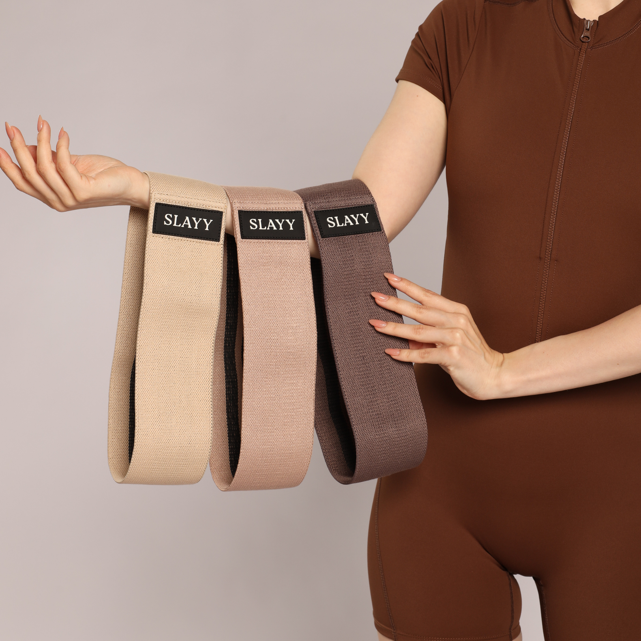 Nude Resistance Bands (Light, Medium, & Heavy)